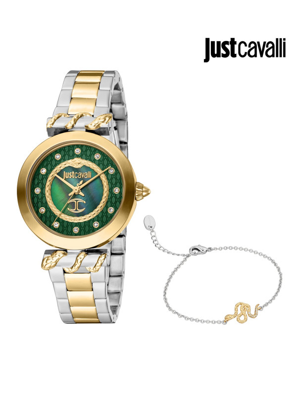 Just Cavalli Ladies Watch with Bracelet
